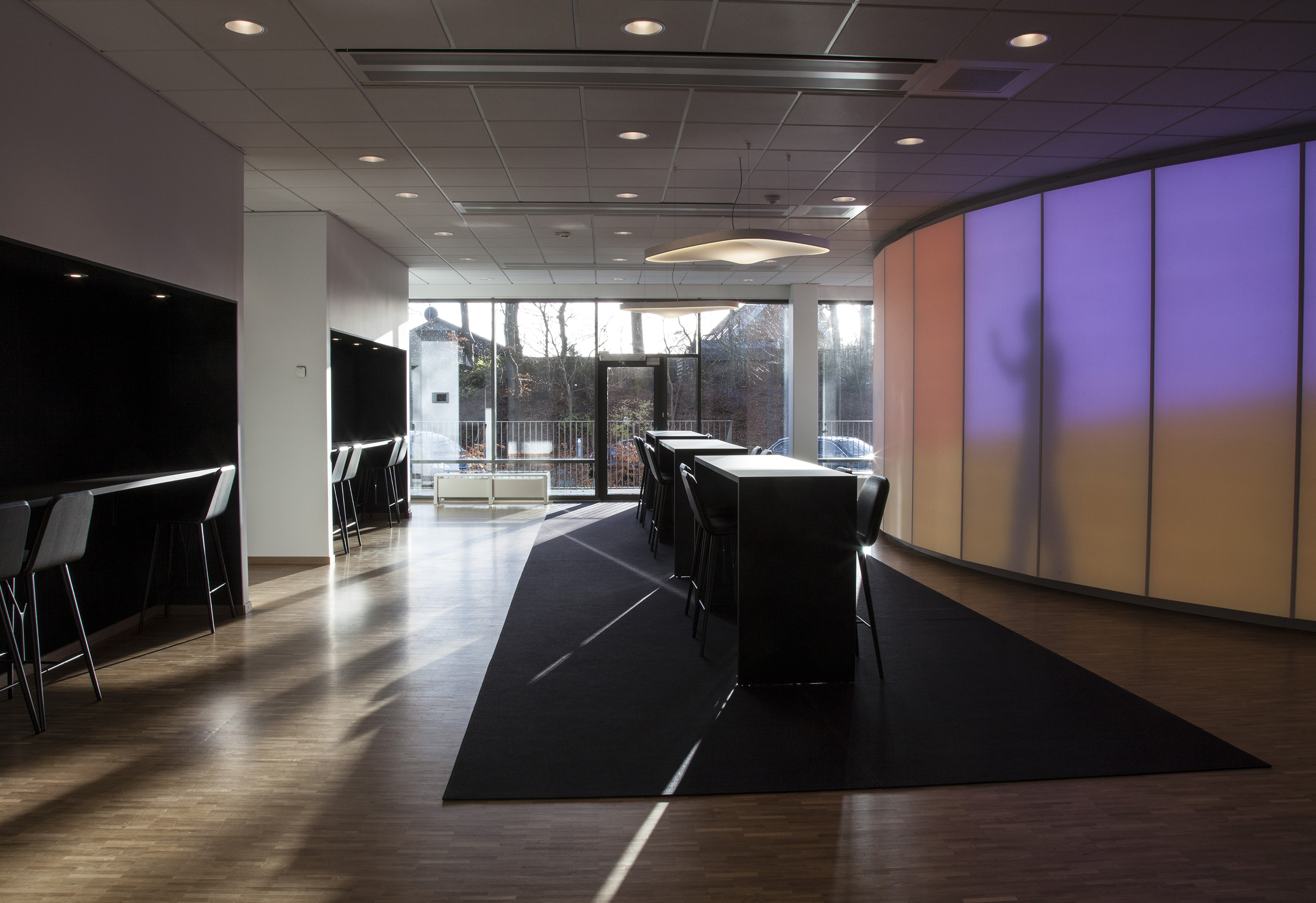 Fraster filttæppe hos ISS